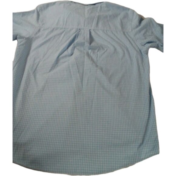 Chaps  Easy Care Short Sleeve Button Down Shirt Size Large - Picture 4 of 10